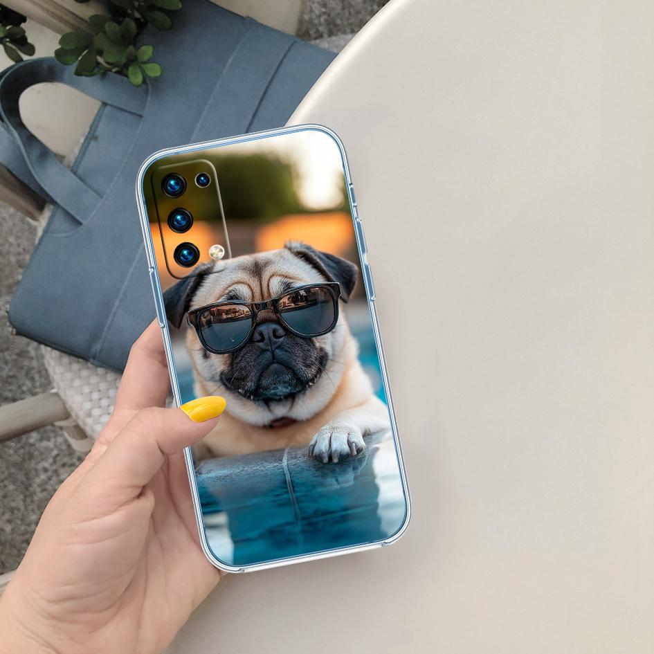 LO27 Милый телефонный чехол с мопсом для LG K22 K30 K40 K40S K41 K42 K50 K50S K51 K51S K52 K61 K62 K71 K92 Q60 Q61 V40 V50 V60