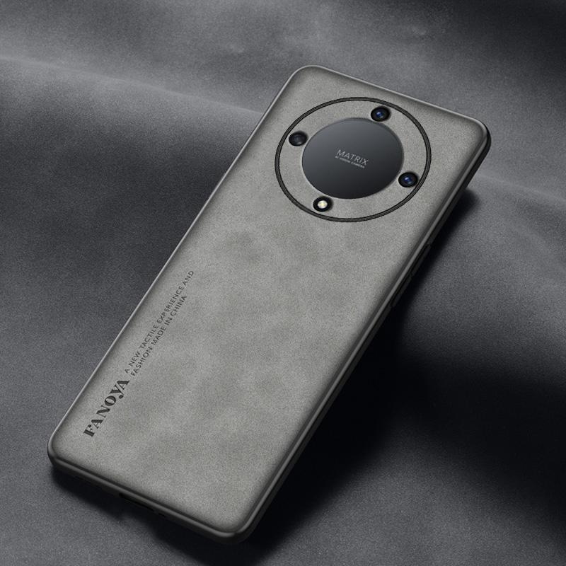 Роскошный мягкий чехол из овчины из искусственной кожи для Huawei Honor X9A X8A X7A Magic 5 Lite 5 Pro, матовая задняя крышка