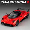 1:32 Pagani Huayra R Supercar Alloy Car Model Sound and Light Pull Back Children's Toy Collectibles Birthday gift