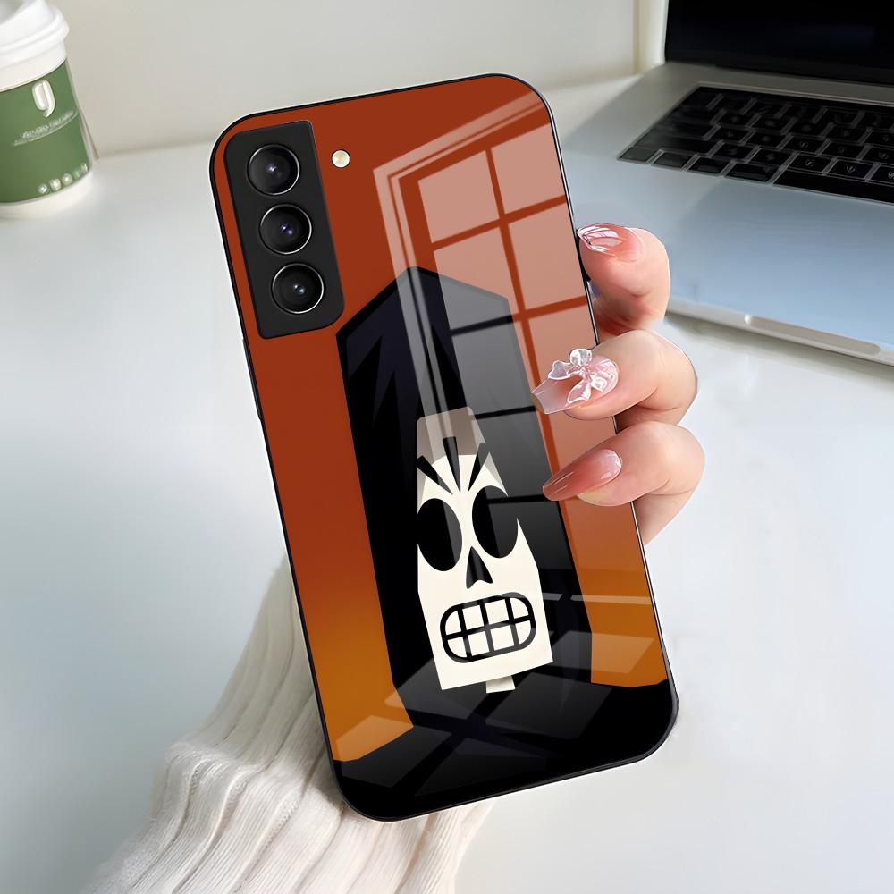 Чехол для телефона G-Grim F-Fandango Game для Samsung A56 A36 A26 A16 A15 A25 A35 A55 A14 A34 A24 A54 Стеклянный чехол