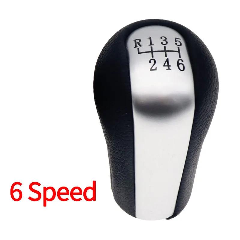 Ручка переключения передач 5/6 скоростей, ручная коробка передач для Toyota Corolla 1998-2003 AYGO Verso RAV4 YARIS VITZ, матово-серебристая