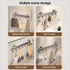 Waterproof Suction Door Cup Hook 5/6/7/8-Hook Hanging Coat Rack Bathroom Towel Holder  Living Room