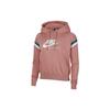 Letter Brand Logo Print Color Block Sleeve Hoodie Women Hoodies Pink CU5924-685