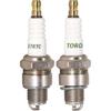 Комплект из 2 свечей зажигания TORCH E7RTC для замены свечей зажигания NGK 7022 BPR6HS 6422 BPR7HS, CHAMPION RL82YC QL82YC, DENSO W22FPR-U, BOSCH W225T7 WR6BC.