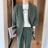 Men's Trendy Lightweight Korean-Style Loose Suit Jacket for Spring and Summer