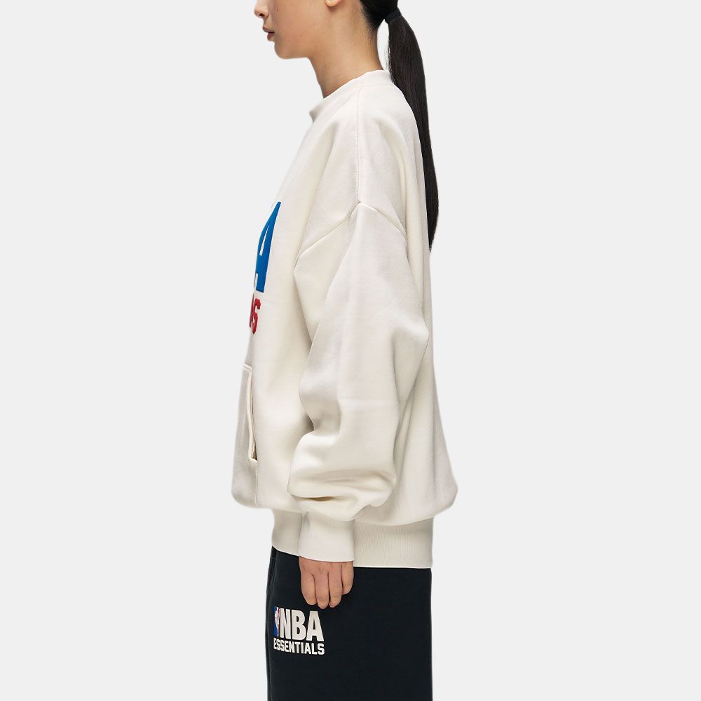 Men's Fear of God Essentials x NBA Sports Fit Crewneck 'Cream'