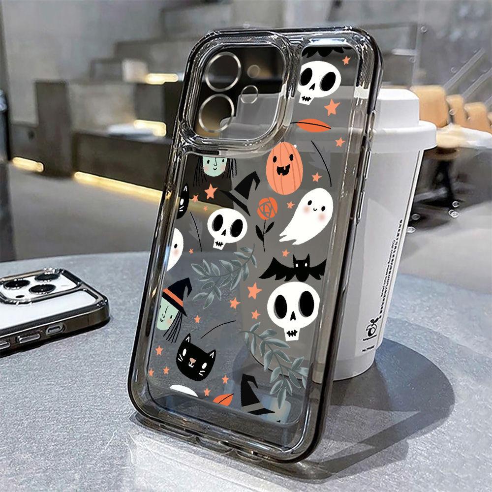 Забавный Хэллоуинский Тыква-Призрак для Чехла Телефона iPhone17ProMax Apple 16Pro/15 Перо 14