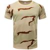 Leaf Forest Camouflage T Shirt Men Jungle Desert Camo T-shirt Quick Dry 3D Print Tops Short Sleeve Mens Gym Fitness Tee Shirts