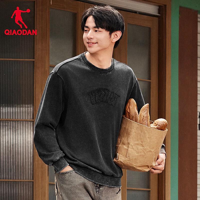 Мужская толстовка Jordan с круглым вырезом, потертая