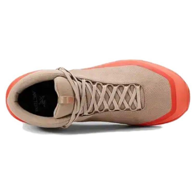 Arcteryx Aerios FL 2 Mid Simple Comfortable Durable Breathable Mid-Top Outdoor Functional Shoes Unisex Shoes Brown Red 083858