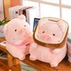 Toast Belly Pig Plush Toy Cartoon Animal Stuffed Doll Decoration Gifts Kids