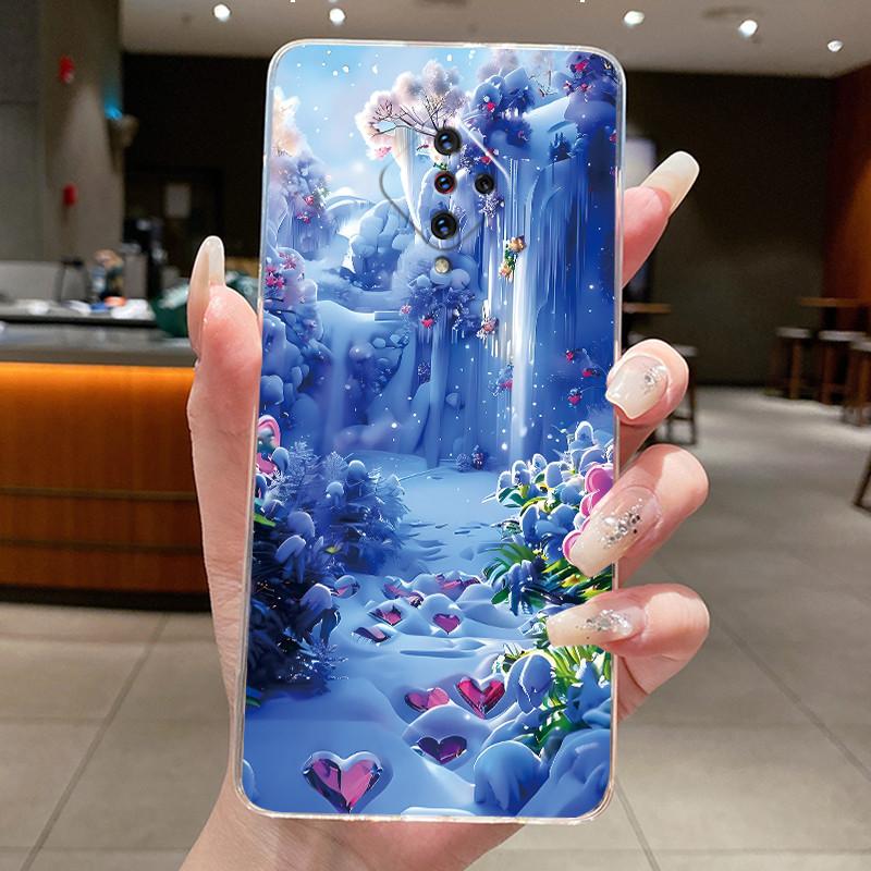 Чехол для Vivo 1920 Чехол для Vivo S1 Pro X50 Lite Прозрачный Силиконовый ТПУ Эстетичный Роскошный Астронавт Милый Кот Ударопрочный Чехол для Телефона