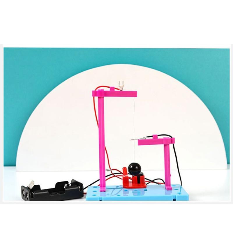 Childrens Physics Science Kit Diy Earthquake Alarm Model With Electric Function For Learning