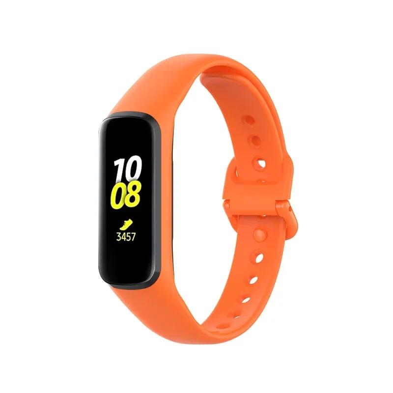 Силиконовый спортивный ремешок для Samsung Galaxy Fit2 Замена браслета Ремешок для часов Correa для Samsung Galaxy Fit 2 SM-R220