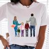 Women Family Mom Mother Mama T-shirts Female T Tee Cartoon Sweet Love Son 90s Clothes Lady Casual Shirt Graphic Tshirt Top