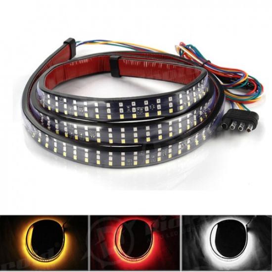 60" Inch Tailgate LED Light Bar Brake Reverse Strip For Chevrolet Silverado 1500