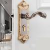 Easy Install Bedroom Interior Door Lock Vintage Interior Door Knobs Security Lock  Household