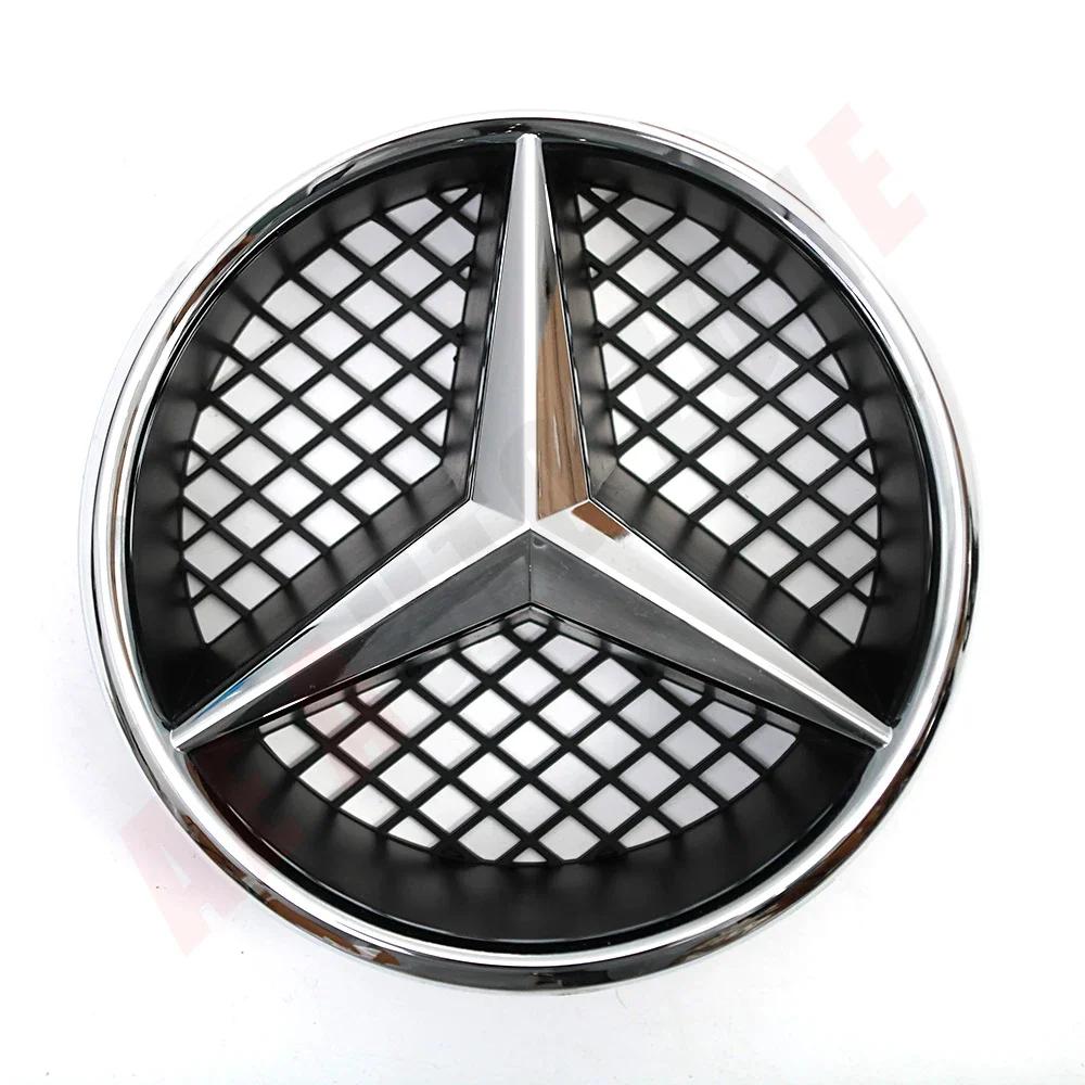 2025 Hot Car Sticker Silver And Black OE Style For Mercedes Benz C-Class W204 2008-2014 C180 C200 C230 C250 C280 C300 C350 Fron