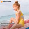 Девочковый слитный купальник Moodytiger на бретельках