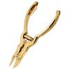 Nail Nippers For Thick Ingrown Nails Cuticle Clippers Scissors Manicure Spa Salon Gold