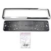 Waterproof Licence Plate Bracket Number Plate Holder Frame Cover Anti-corrosion