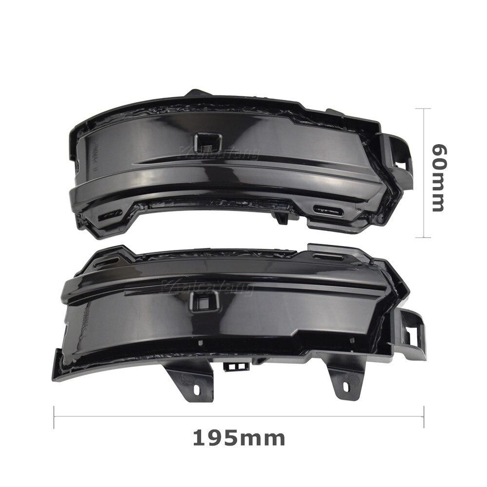 Для Land Rover Range Rover Evoque 2014-2018 Velar 2018 Discovery Sport 2x светодиодное боковое зеркало заднего вида Динамический поворотник Индикатор указателя поворота