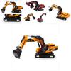 Премиальные игрушечные экскаваторы из литого сплава 187 с классическим инженерным дизайном