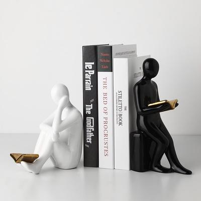 Керамические креативные книжные киоски, украшения с персонажами, крыльцо, гостиная, винный шкаф для телевидения, офис, роскошь