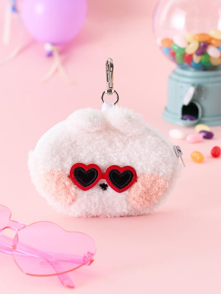 Line Friends Coniny & Mininy Theme Park Pouch Keyring