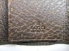 Оригинальный брелок GUCCI GG из темно-коричневой кожи 6 фото #a995 Открытая коробка