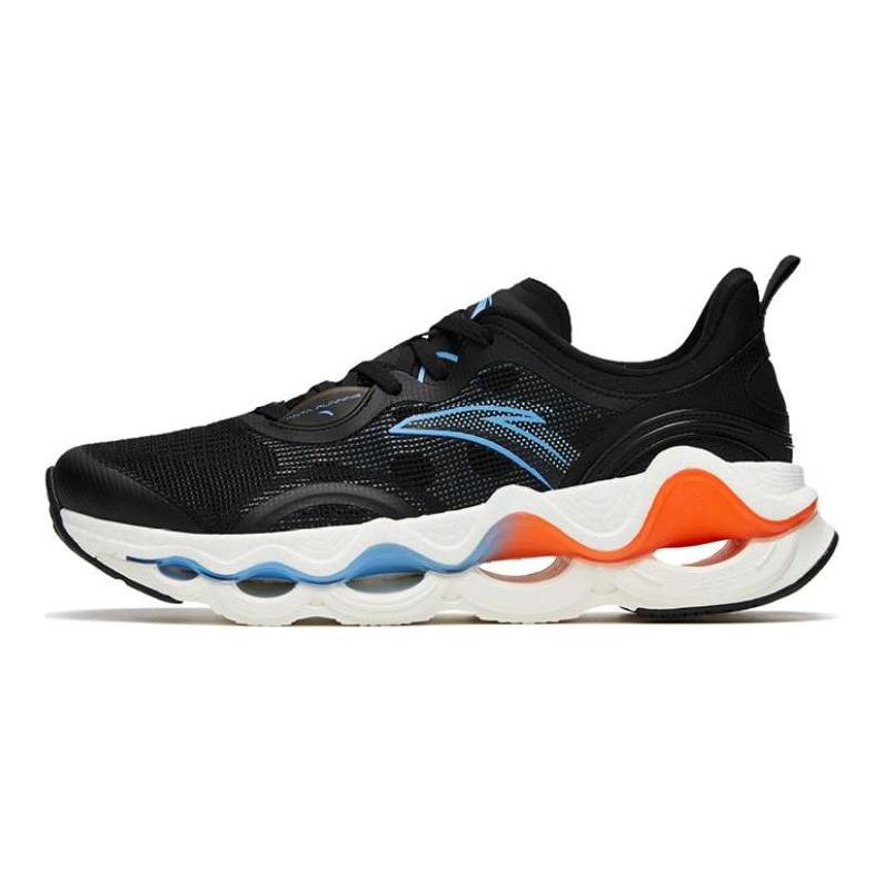 Anta Slip Resistant Low top Running Shoes Men's Black 112325581-5