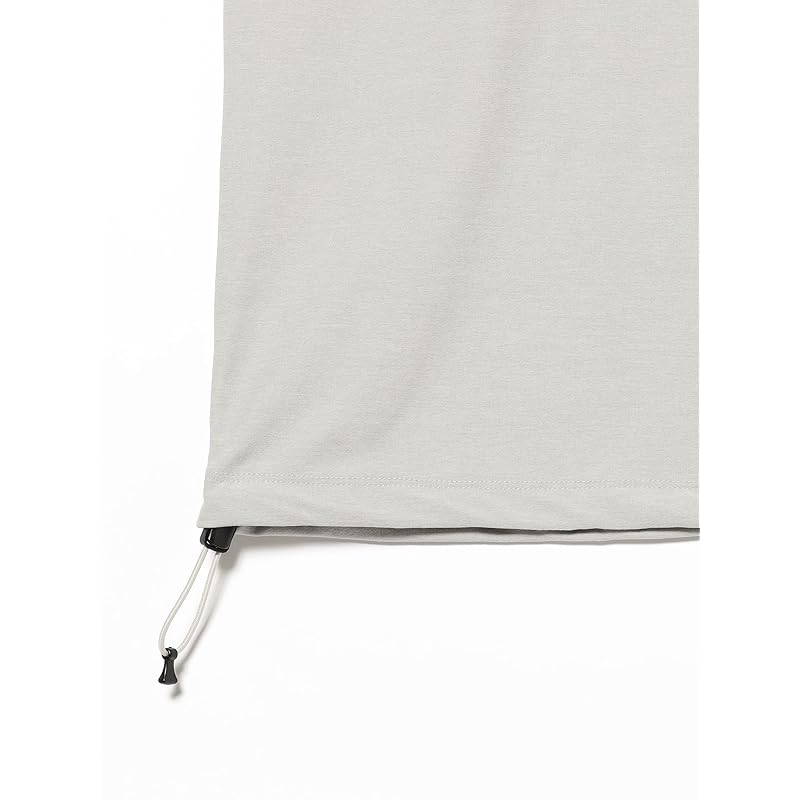 [Beams] Футболка мужская с круглым вырезом и плоским швом из нержавеющей стали STEAL_GREY S 11041305147