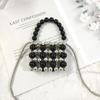 Retro Messenger Bag Mini Shoulder Bag Women Pearl Bag