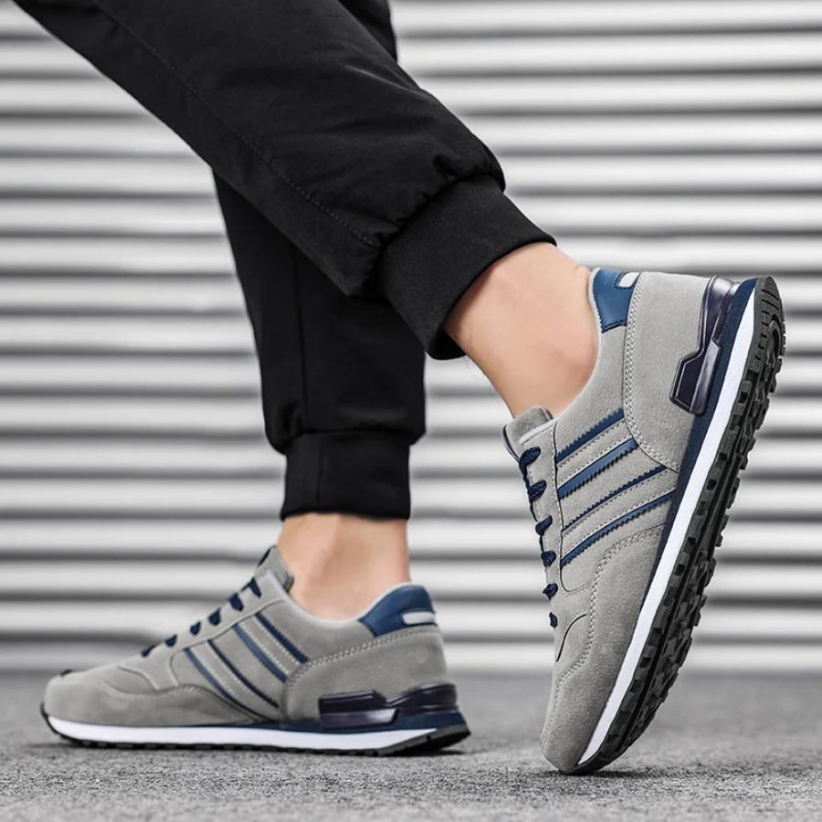 2025 Кожаная Мужская Повседневная Обувь Мужская Весенняя Мужская Повседневная Легкая Обувь Кроссовки На шнуровке Балетки Дышащая Уличная Обувь Sapato для мужчин