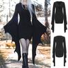 Halloween Dress Up Ladies Dress Halloween Women's Fall V Neck Solid Color Sexy Slim Sleeve Dress