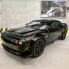 New 1:24 Dodge Challenger SRT Alloy Car Model Die-cast Metal Sports Car Vehicle Model Collectible Simulation Sound and Light Children's Toy Boy Gift