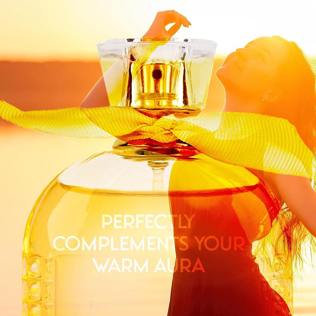 Духи Renaissance Sun Kissed для женщин | 100 МЛ | Парфюмерная вода | Натуральный спрей с роскошным стойким ароматом | Пакет из 1 шт.