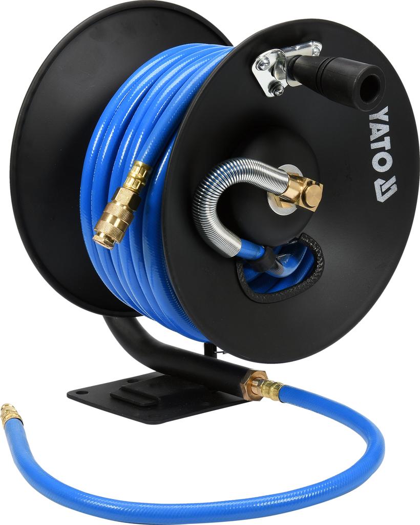 PNEUMATIC HOSE ON A REEL 10MM 15M - YT-24240