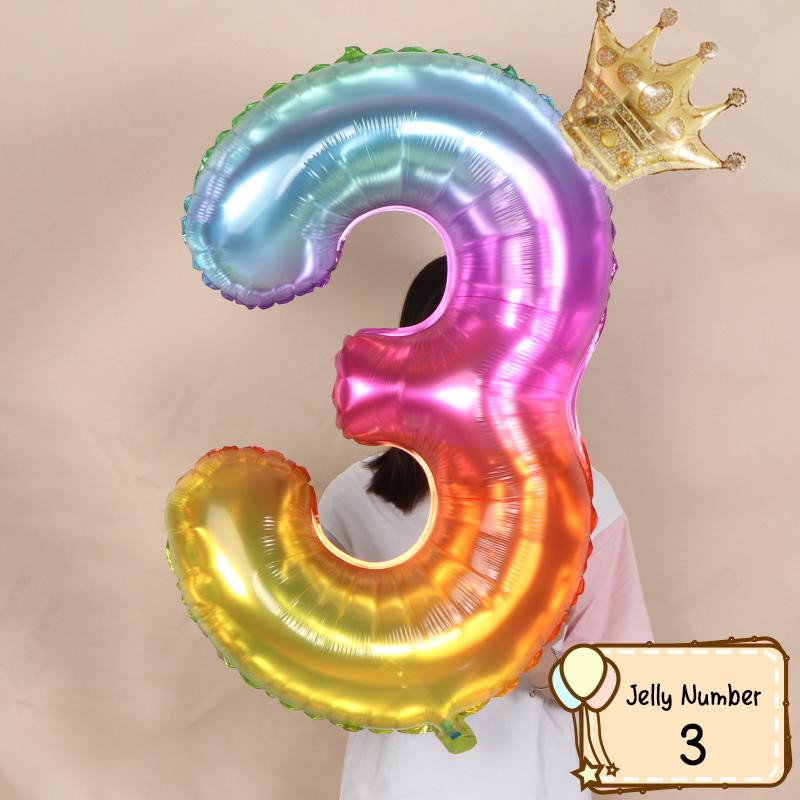 Sweet Donut Ice Cream Cake Foil Balloons Love Helium Balloon Baby Shower Birthday Party Decoration Kids Toy Digital Figure Globo