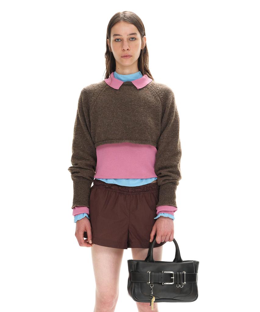 Osoi Tote Brocle Mini [Stain Brown]
