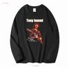 Новая Популярная Футболка Tony Iommi Тур Для Фанатов Все Размеры 1N3340 с длинным рукавом винтажная Стирка уличная Модная Дышащая Унисекс