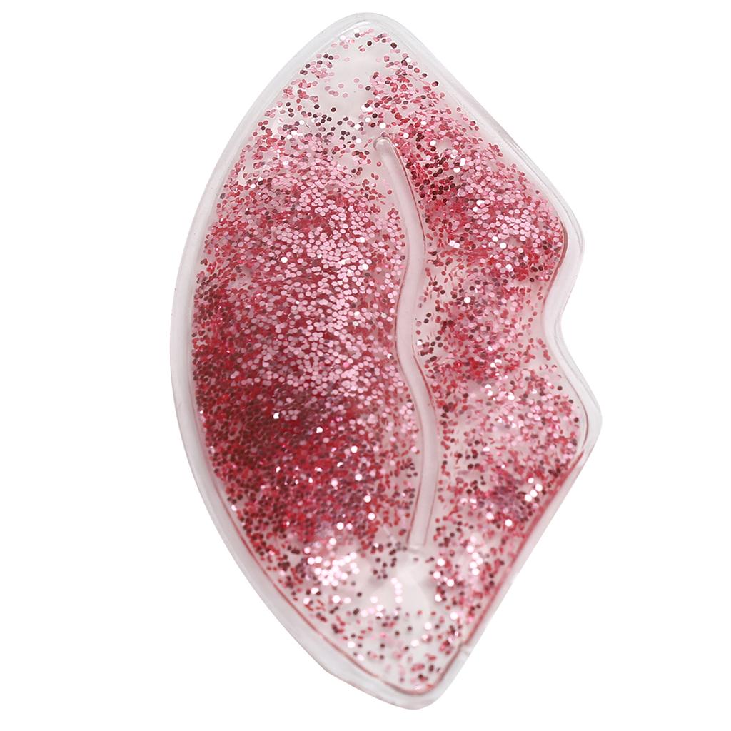 Gel Ice Pack LipShaped Reusable Reduce Swelling LeakageProof Hot Cold Compress Gel Pack