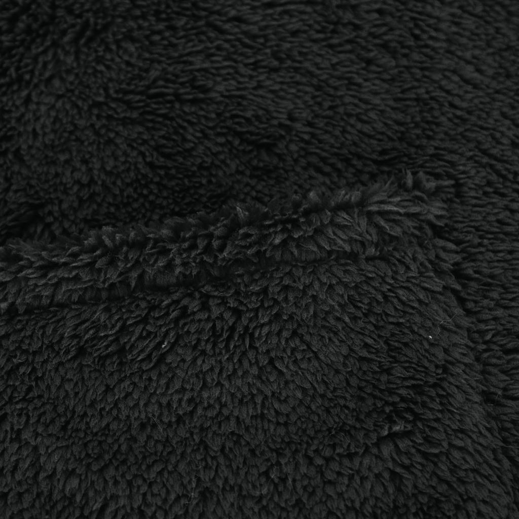 Women's Fashionable Solid Color Long Sleeved Pocket Loose Hooded Button Plush Jacket