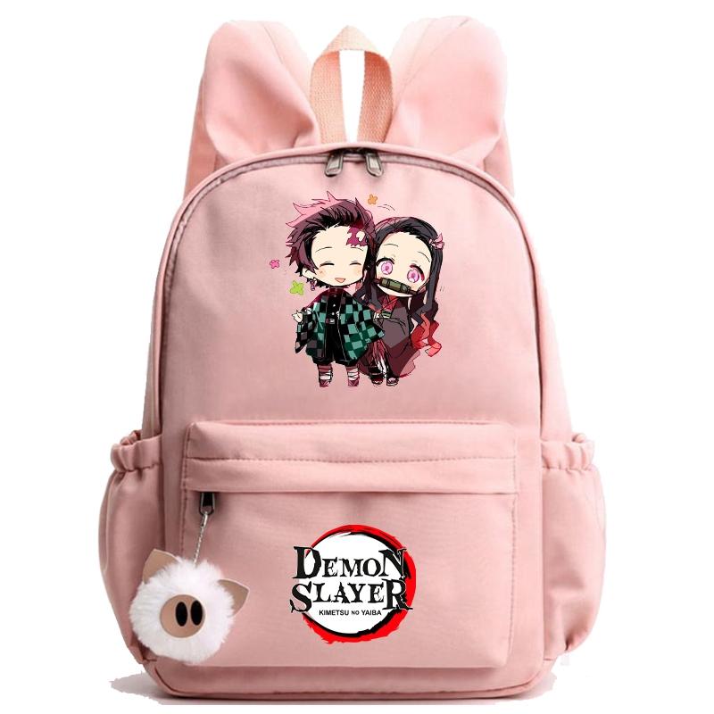 Рюкзак «Убийца демонов» в стиле аниме, рюкзак для девочек и мальчиков, школьный рюкзак для школы, сумка для книг для мужчин и женщин, дорожная сумка для отдыха Mochila