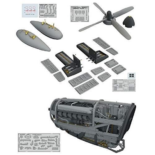Accessoires - EDUARD - P-51D Advanced - Noir - Détails réalistes - Haute précision