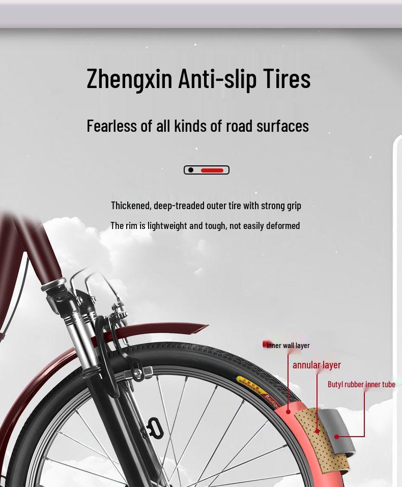 New Lightweight Manual Tricycle for Elderly - Adult Commuter & Cargo Bike