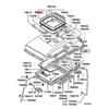 Стеклянная защитная уплотнительная лента для люка автомобиля L300 V31W V32W V34W V36W V43W Резиновые уплотнительные полосы MR100655 Запасные части