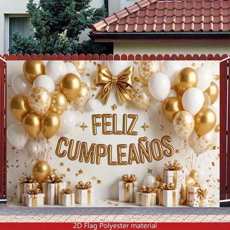 2D flat design minimalist and luxurious style balloon gift pattern banner photography background