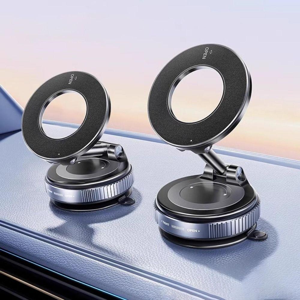 Magnetic Cell Phone Bracket Folding Auto Navigation Holder Car Phone Holder Instrument Panel