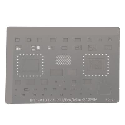 Телефон CPU BGA Reballing трафарет Reball Rework Шаблон экрана для iPhone 11 Pro Max